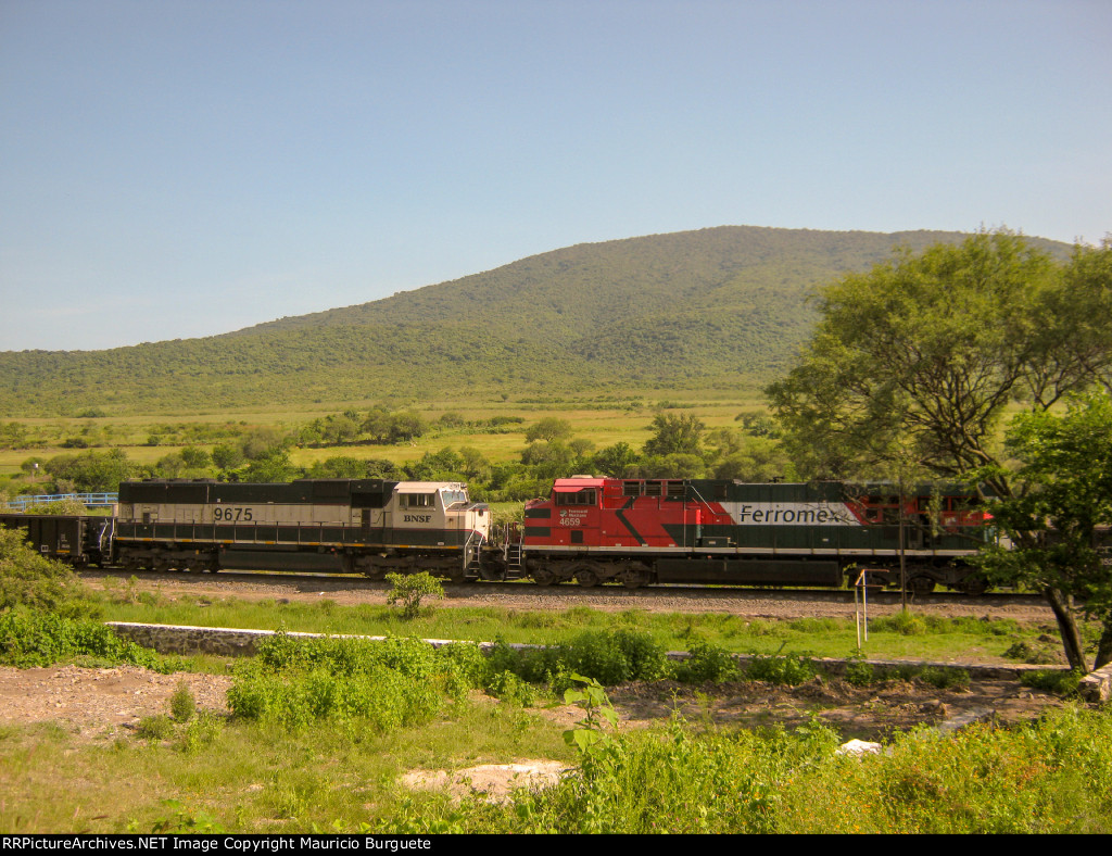 FXE ES44AC and BNSF SD70MAC Locomotives